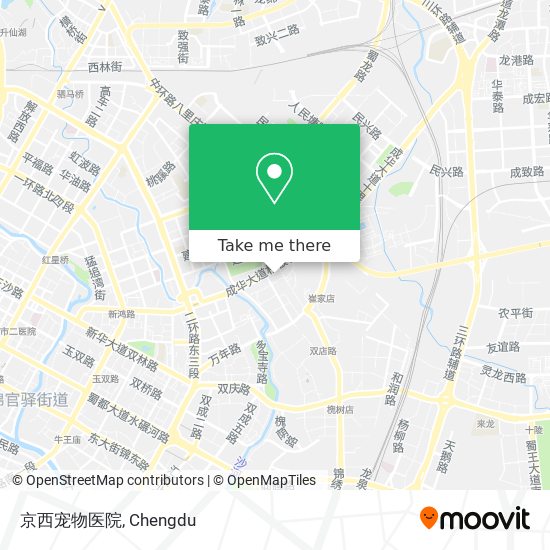 京西宠物医院 map