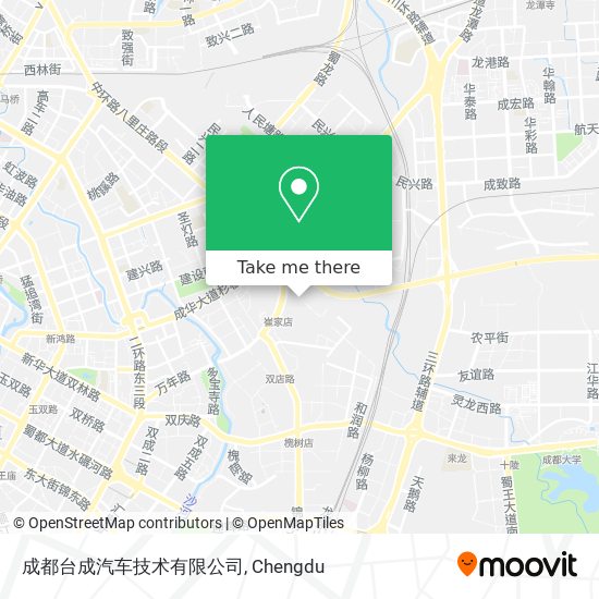 成都台成汽车技术有限公司 map