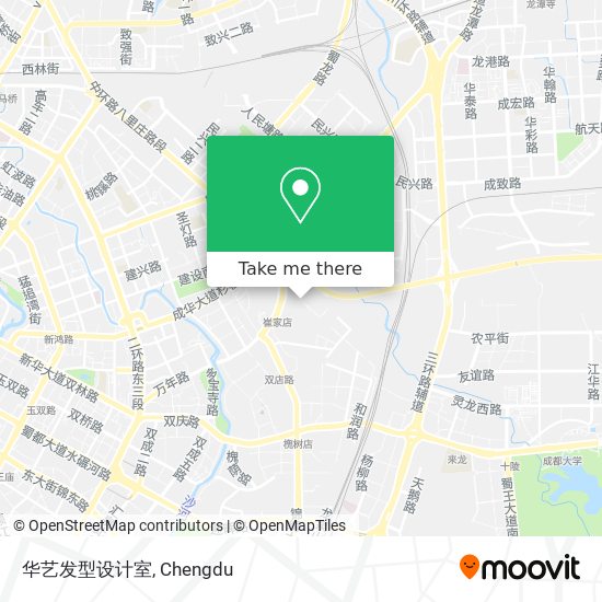 华艺发型设计室 map