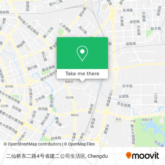 二仙桥东二路4号省建二公司生活区 map