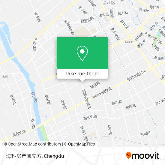 海科房产智立方 map