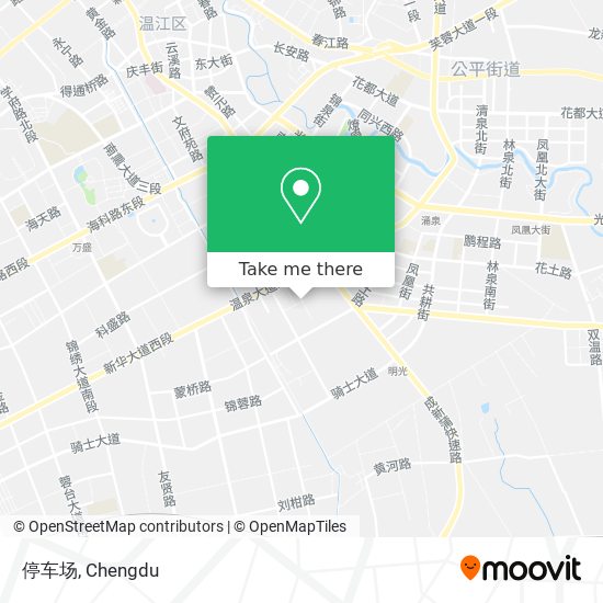 停车场 map
