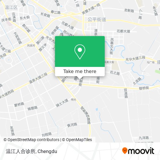 温江人合诊所 map
