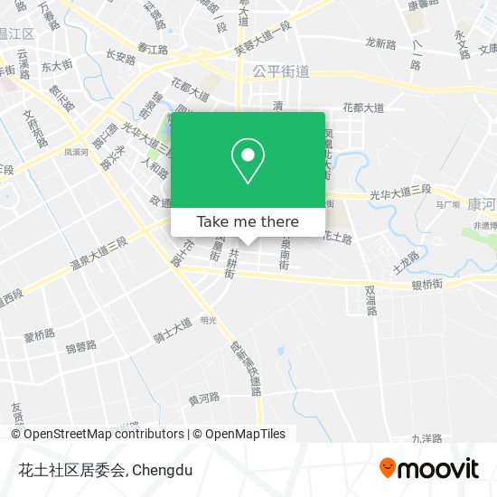 花土社区居委会 map