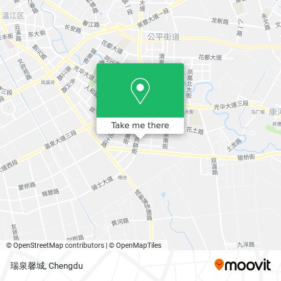 瑞泉馨城 map