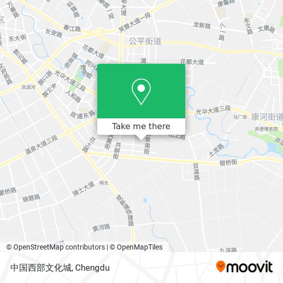 中国西部文化城 map