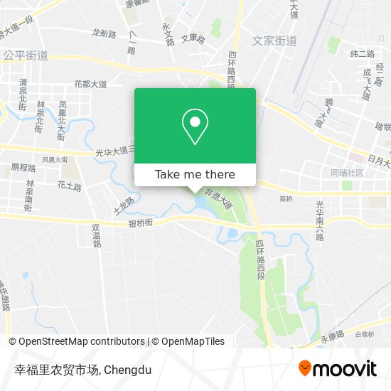幸福里农贸市场 map