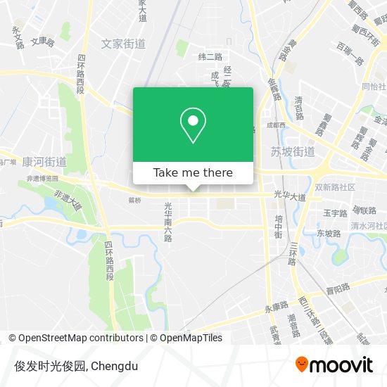 俊发时光俊园 map