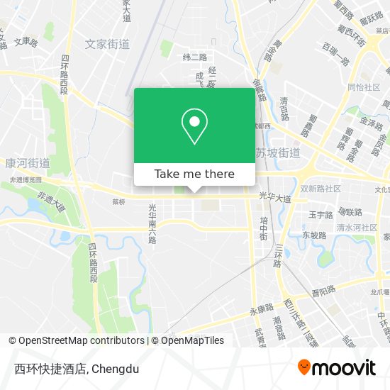 西环快捷酒店 map