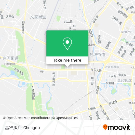 基准酒店 map
