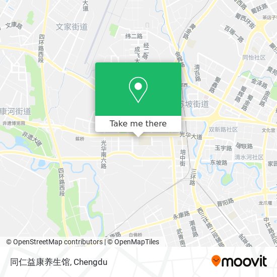 同仁益康养生馆 map