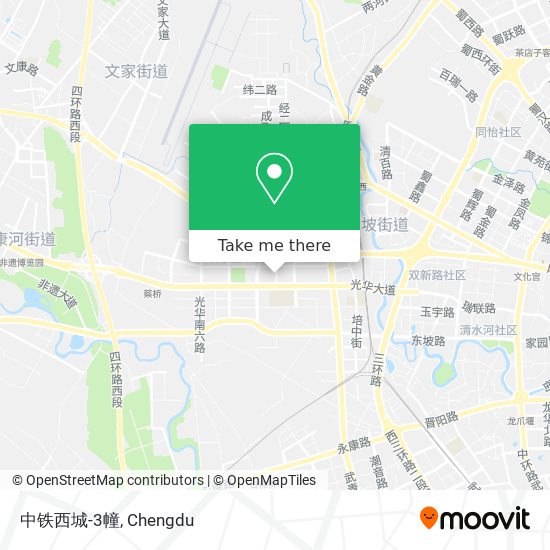 中铁西城-3幢 map