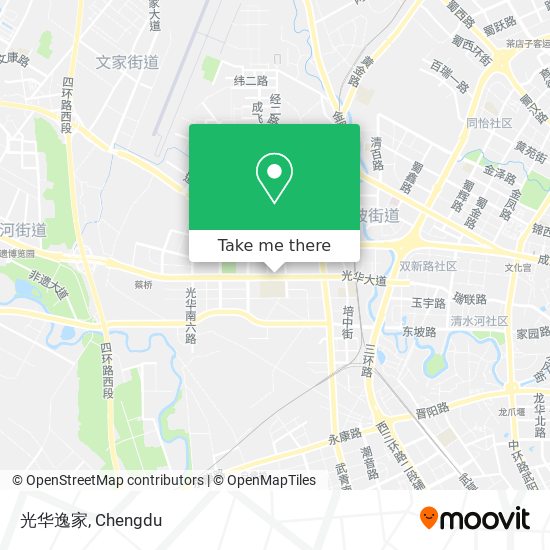 光华逸家 map