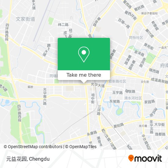 元益花园 map