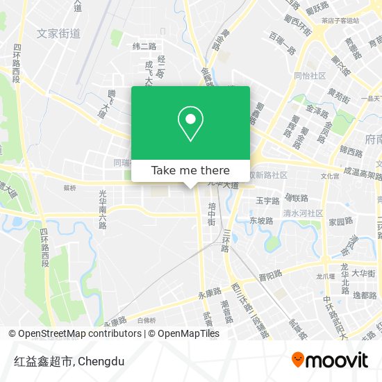 红益鑫超市 map