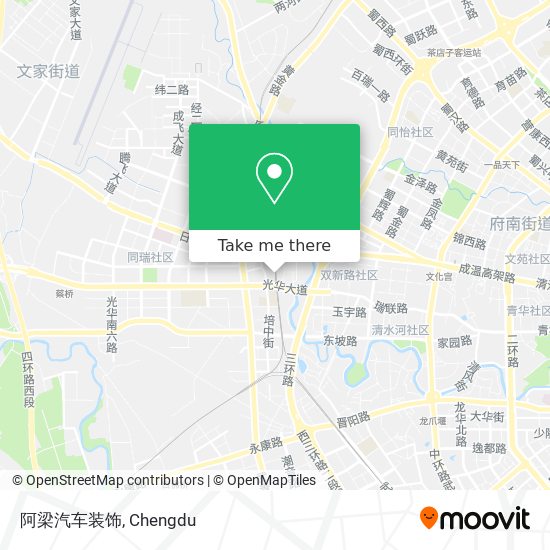 阿梁汽车装饰 map