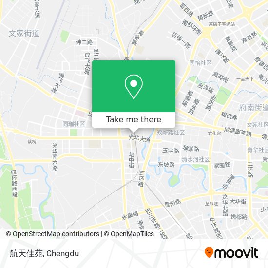 航天佳苑 map