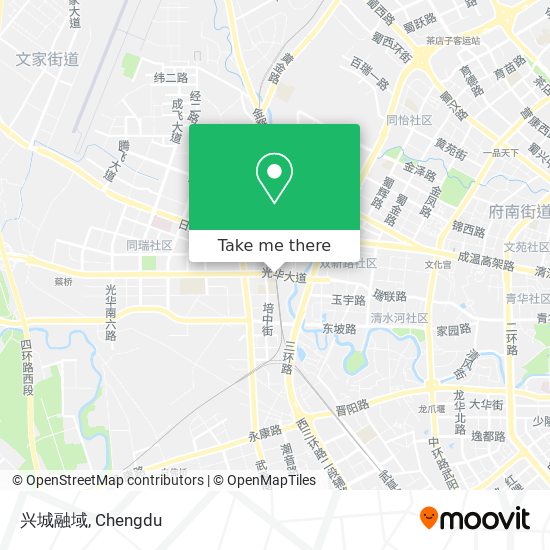 兴城融域 map