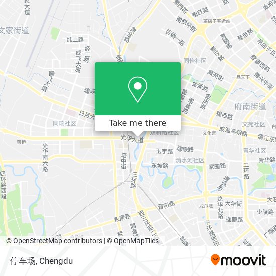 停车场 map