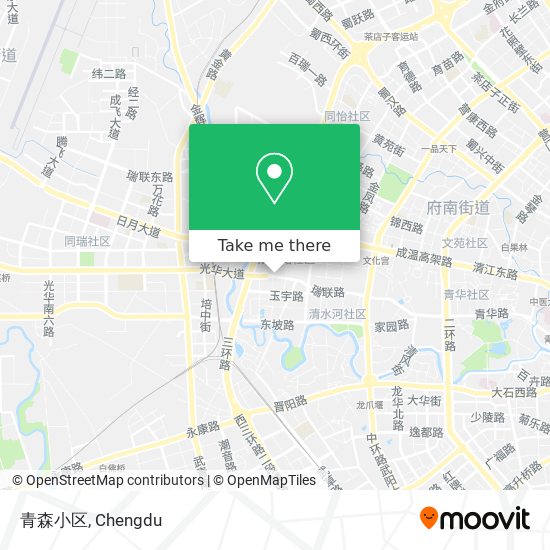 青森小区 map