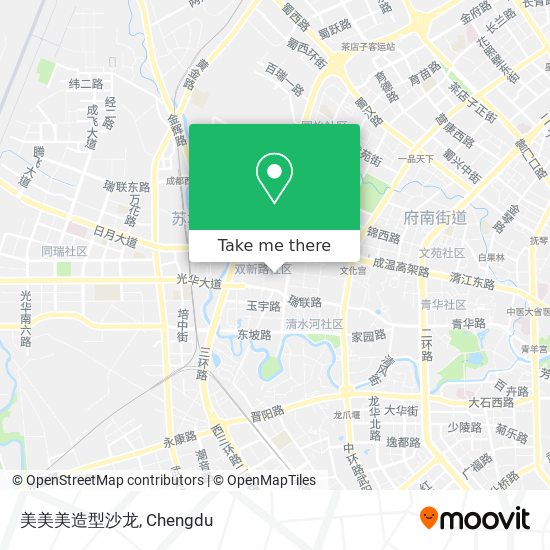 美美美造型沙龙 map