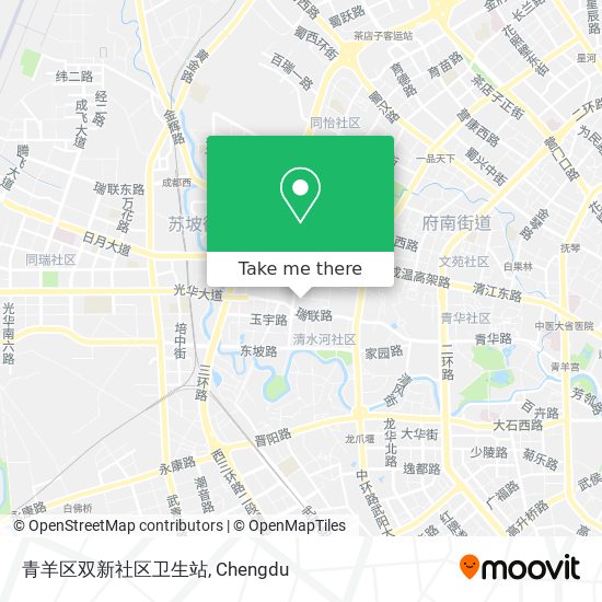 青羊区双新社区卫生站 map