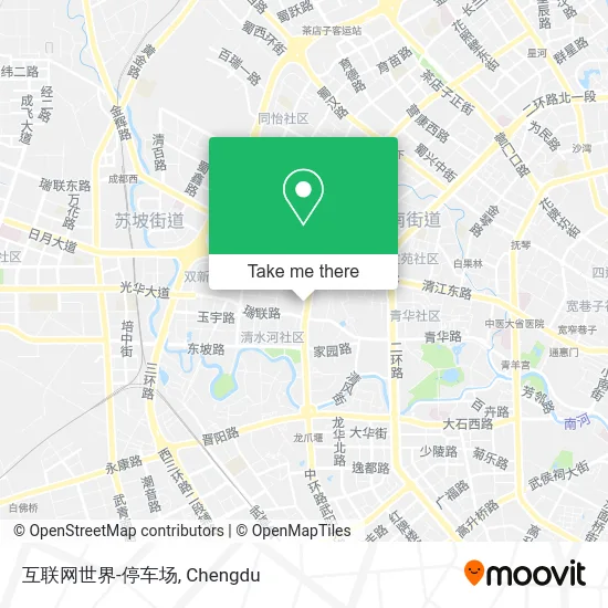 互联网世界-停车场 map