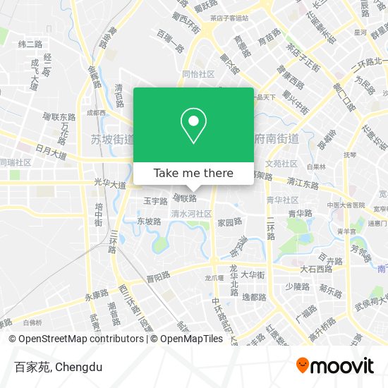 百家苑 map