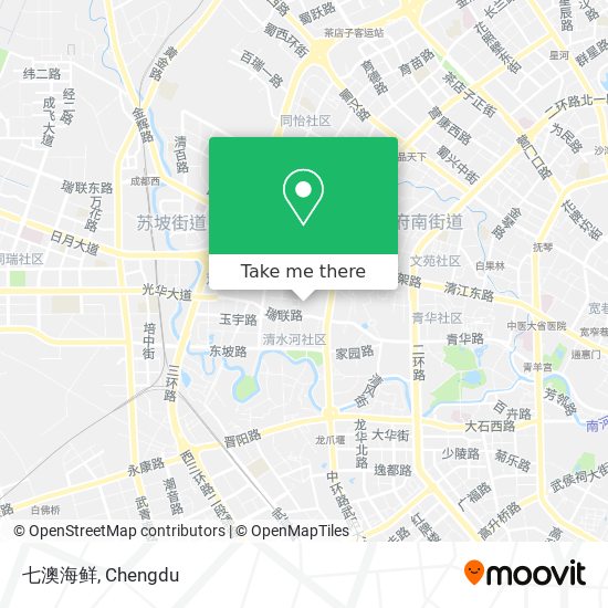 七澳海鲜 map