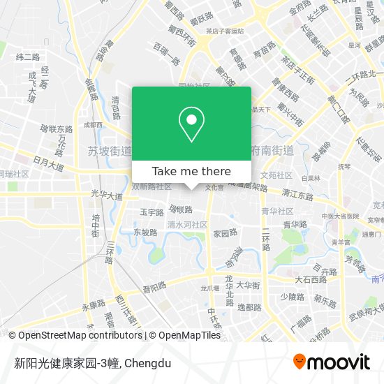 新阳光健康家园-3幢 map