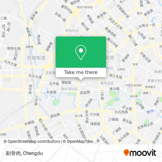 剔骨肉 map