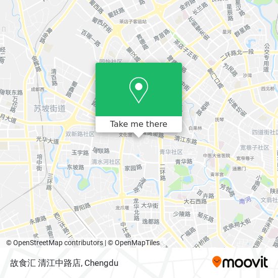 故食汇 清江中路店 map