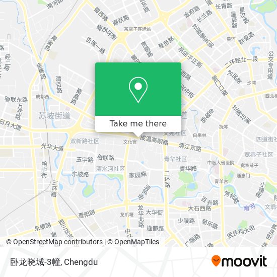 卧龙晓城-3幢 map