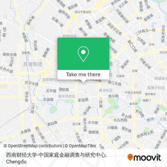 西南财经大学-中国家庭金融调查与研究中心 map