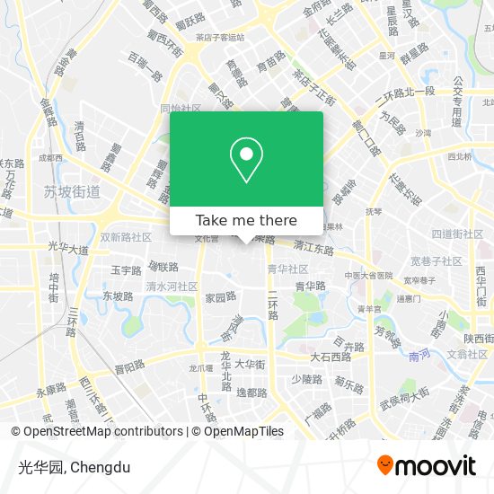 光华园 map