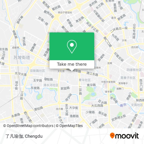了凡瑜伽 map