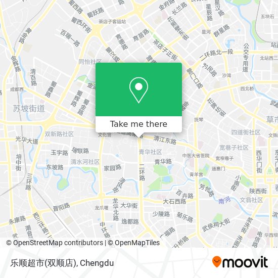 乐顺超市(双顺店) map