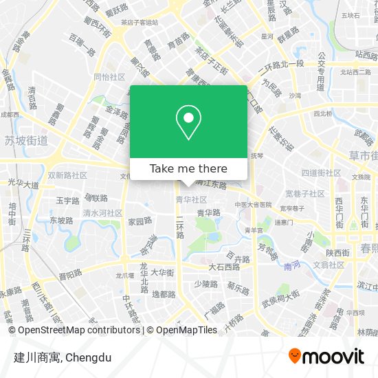 建川商寓 map