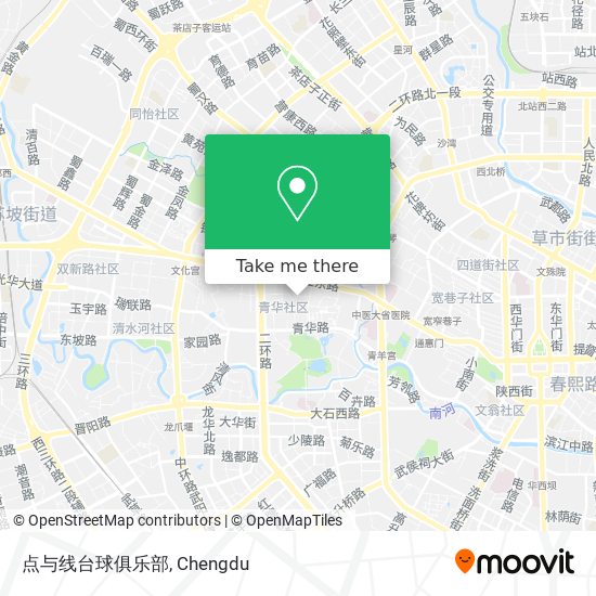 点与线台球俱乐部 map
