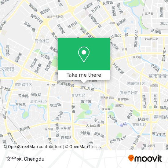 文华苑 map