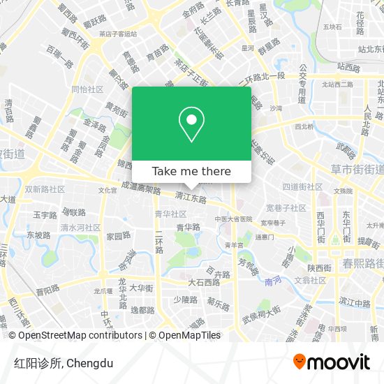 红阳诊所 map