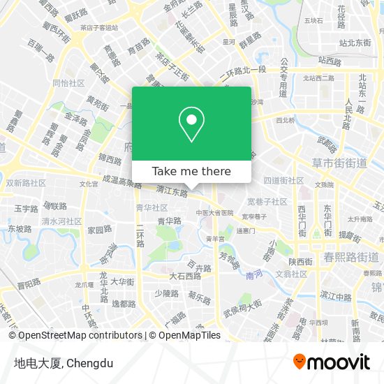 地电大厦 map