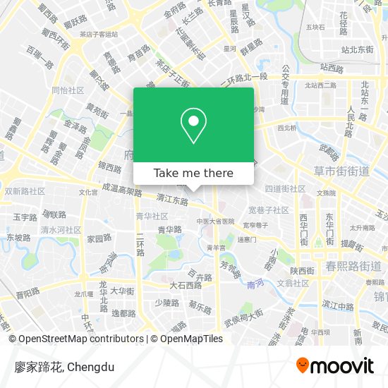 廖家蹄花 map