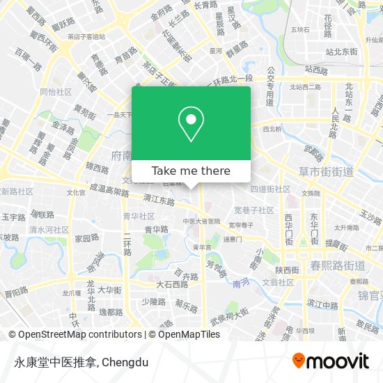 永康堂中医推拿 map