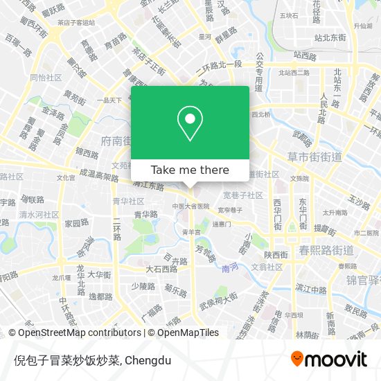 倪包子冒菜炒饭炒菜 map