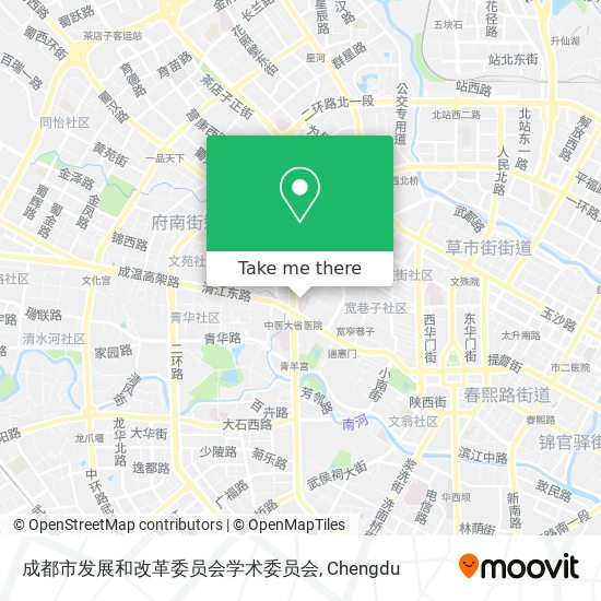 成都市发展和改革委员会学术委员会 map