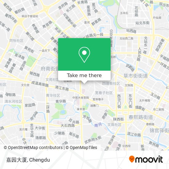 嘉园大厦 map