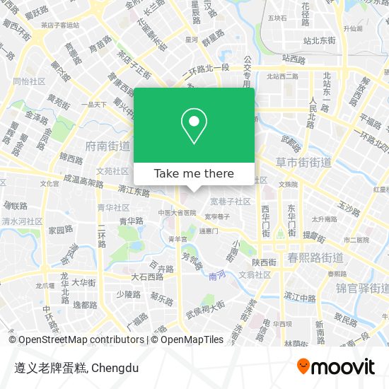 遵义老牌蛋糕 map