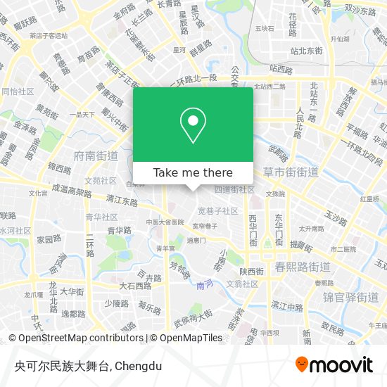 央可尔民族大舞台 map