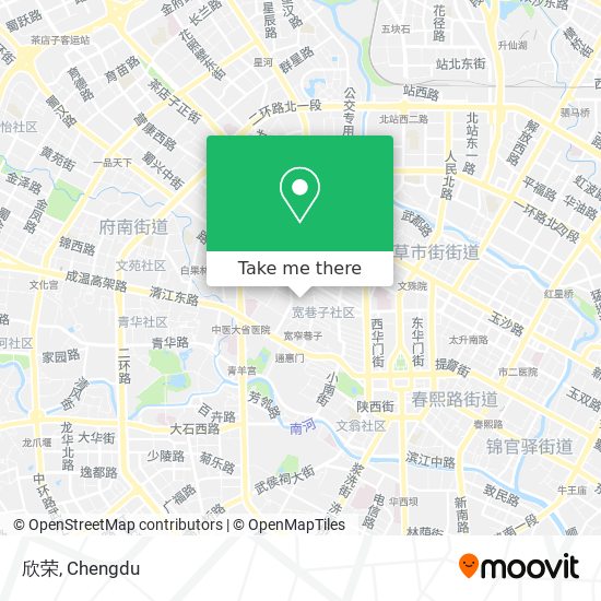 欣荣 map